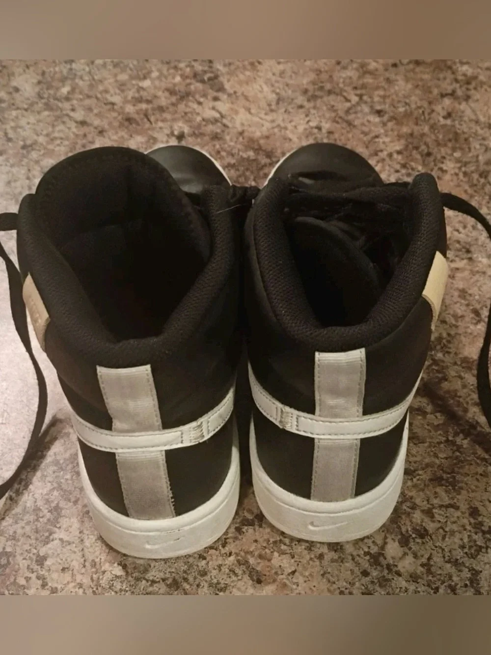 Nike Court Royale 2 Mid Black Onyx Mens Shoes Size 8
